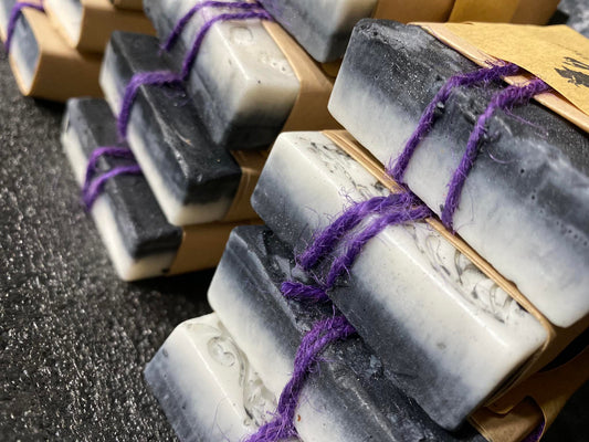 Goat Milk Soap (Activated Charcoal & Bentonite Clay)