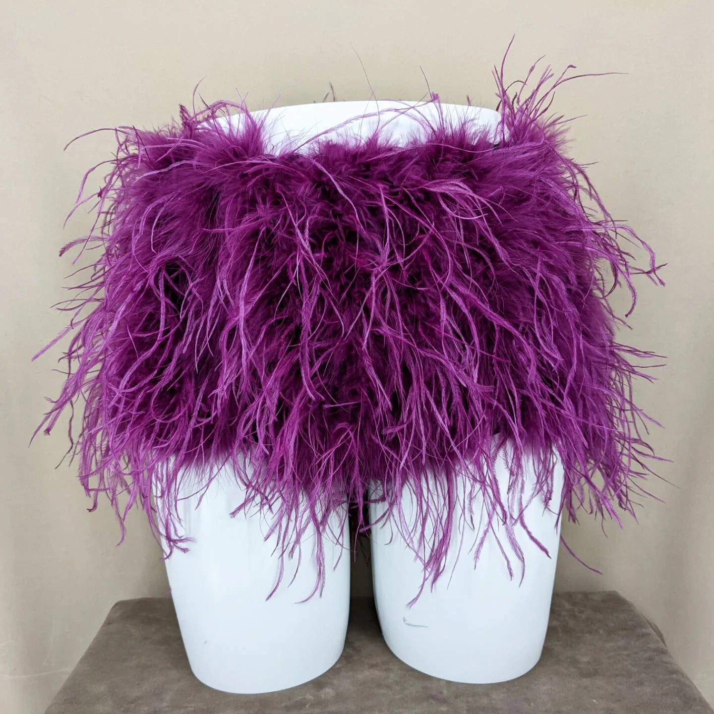 Natural Ostrich Fur Feather Shorts Hot Pants for women korean Club Party Music Festival Sexy Furry FluffyTight Pants black brown